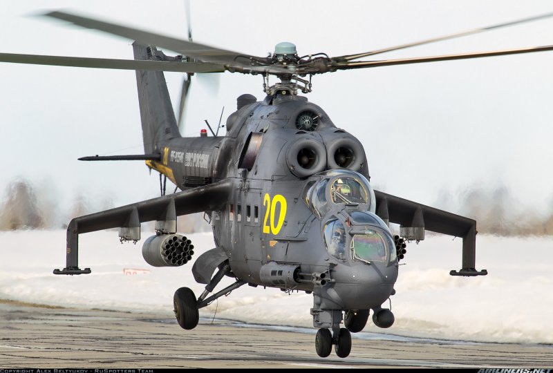 Вертолет "ми-24а"