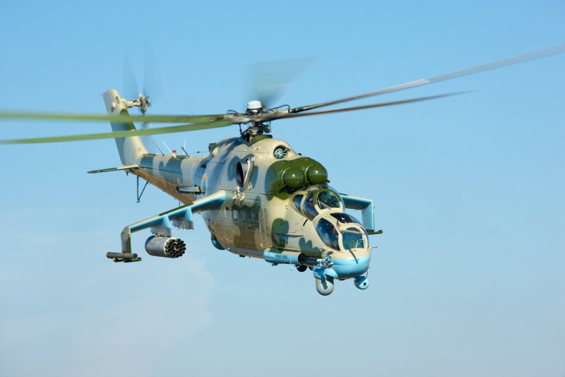Боевой вертолёт ми-24