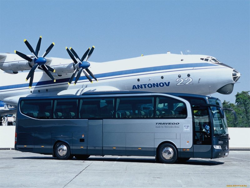 Автобус самолет