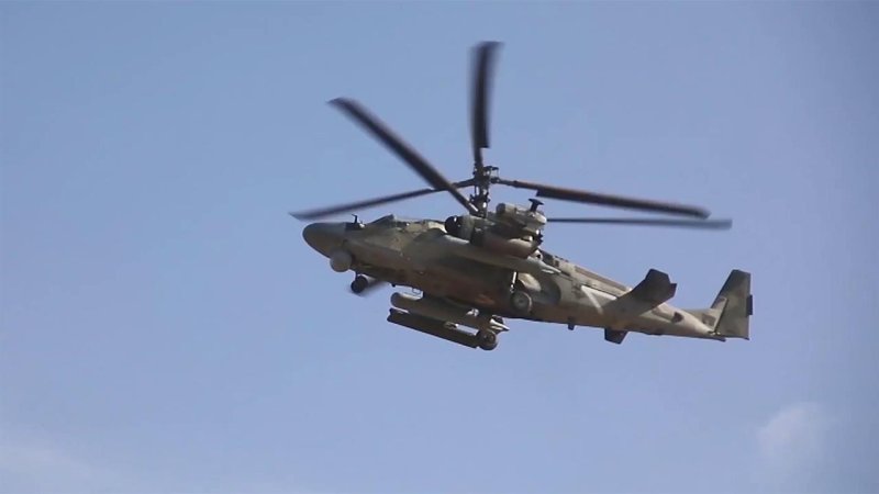 Вертолет ка-52 "Аллигатор"