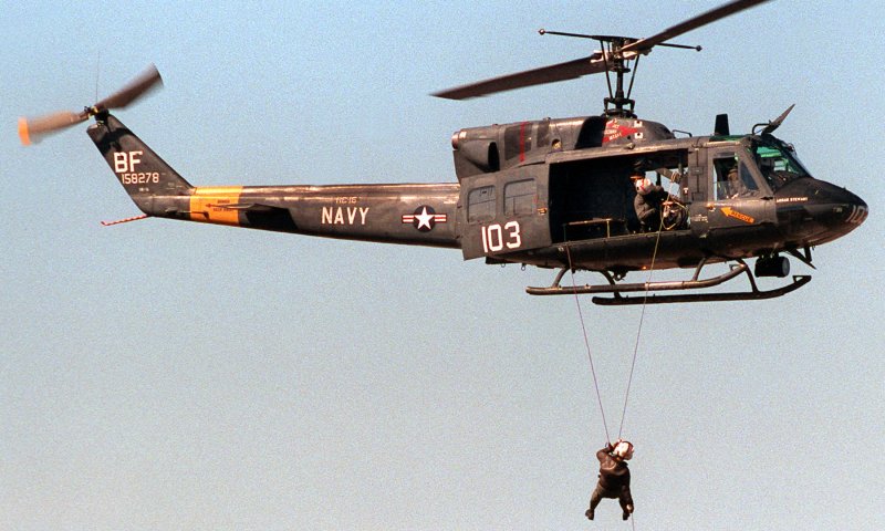 Вертолёт ирокез uh-1 во Вьетнаме