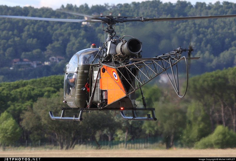 Sa 313b Alouette 2 система обогрева салона