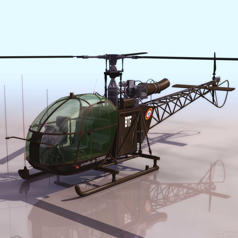 Alouette 2 вертолет