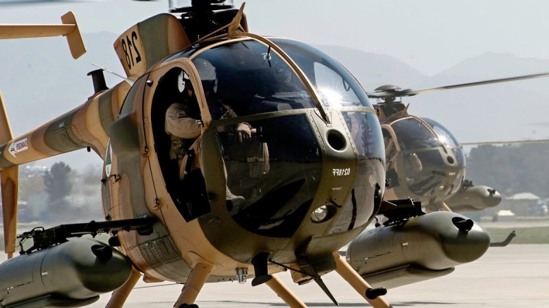 MD Helicopters MD 530f Cayuse Warrior,