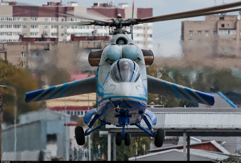 Экспериментальный вертолет ЛЛ ПСВ ми-24лл