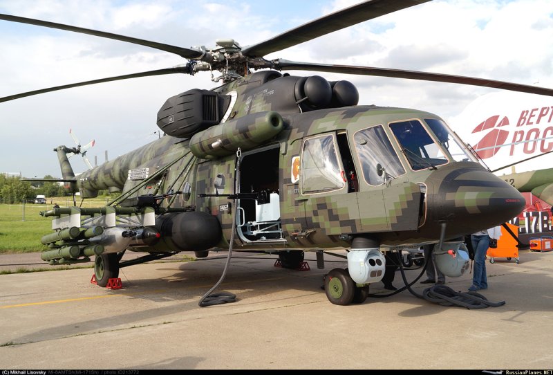 Ми-8 пулемет