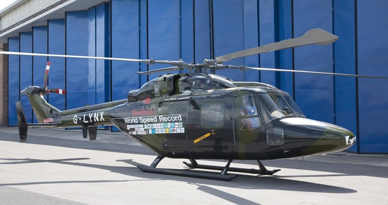 Скоростной вертолет Westland g-Lynx