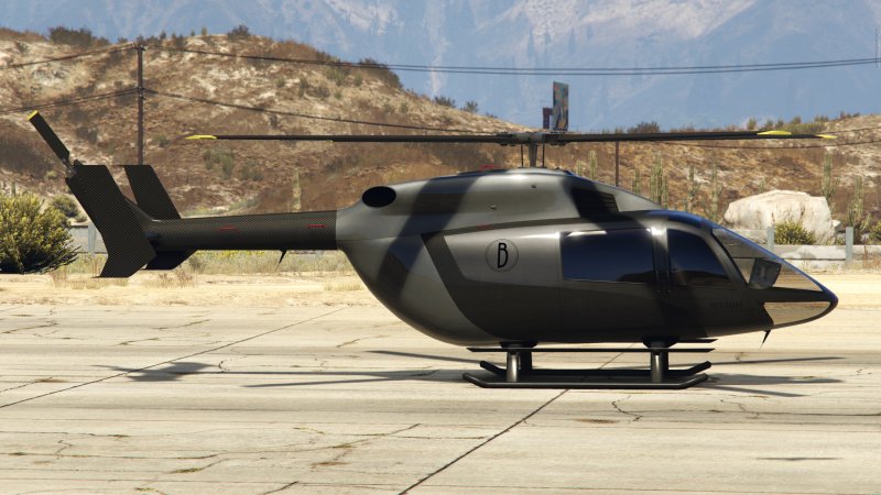 Боевой вертолёт GTA V