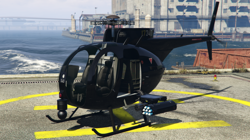 GTA 5 вертолет Buzzard
