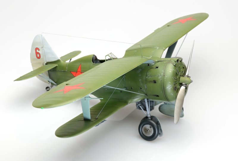 И-153 истребитель поделка
