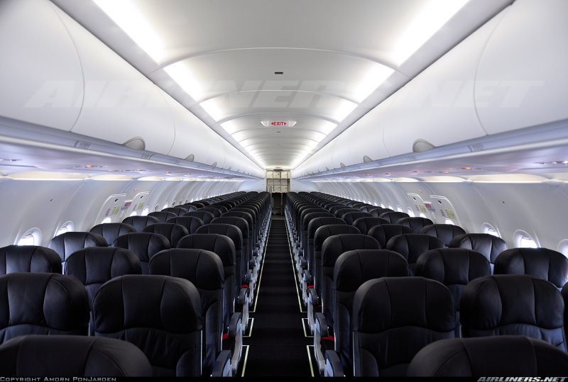 Airbus a320 салон