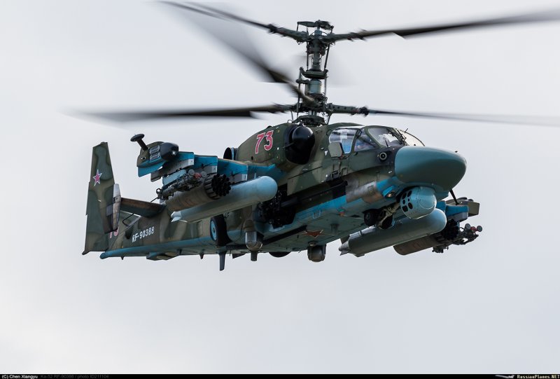 Вооружение вертолета ка 52 Аллигатор