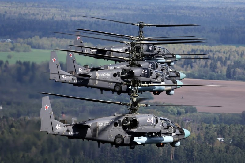 Ударный вертолет ка-52 Аллигатор