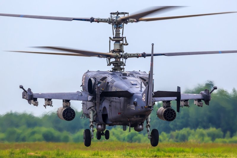 Вертолет ка-52 "Аллигатор"