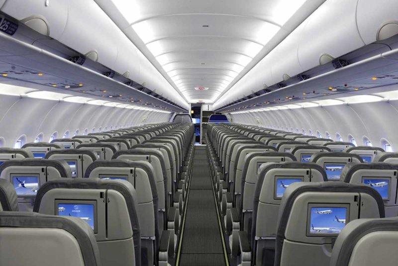Airbus a320 салон