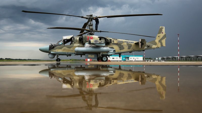 Вертолёт к-52 Аллигатор