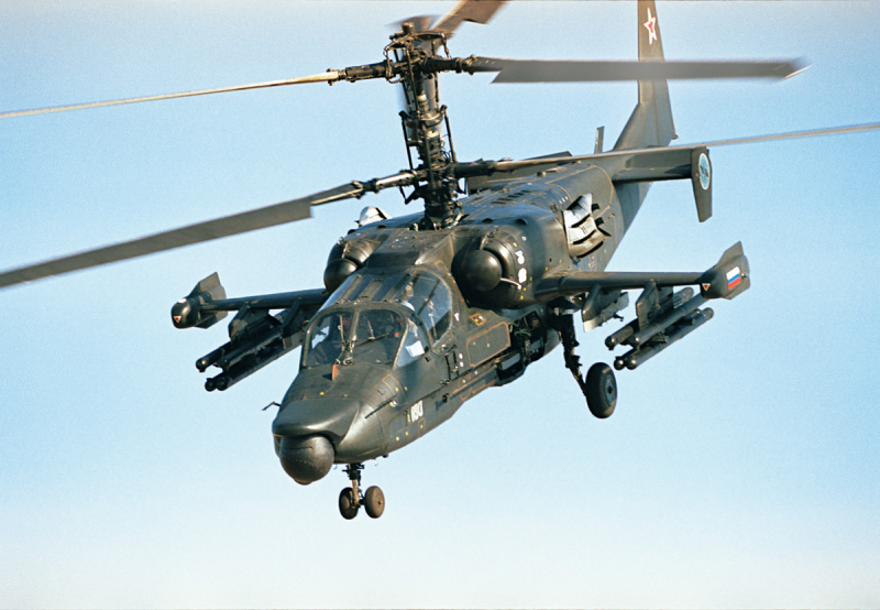 Вертолёт к-52 Аллигатор