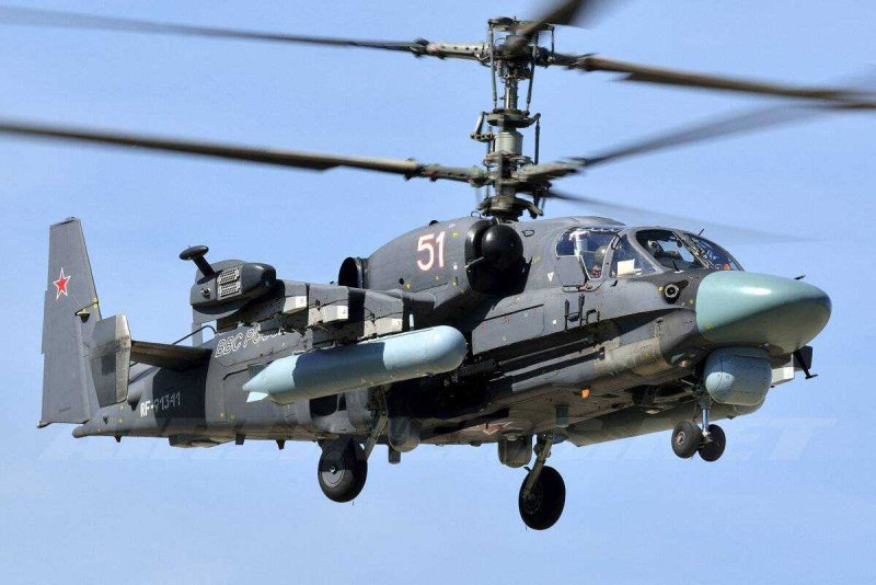 Вертолёт к-52 Аллигатор