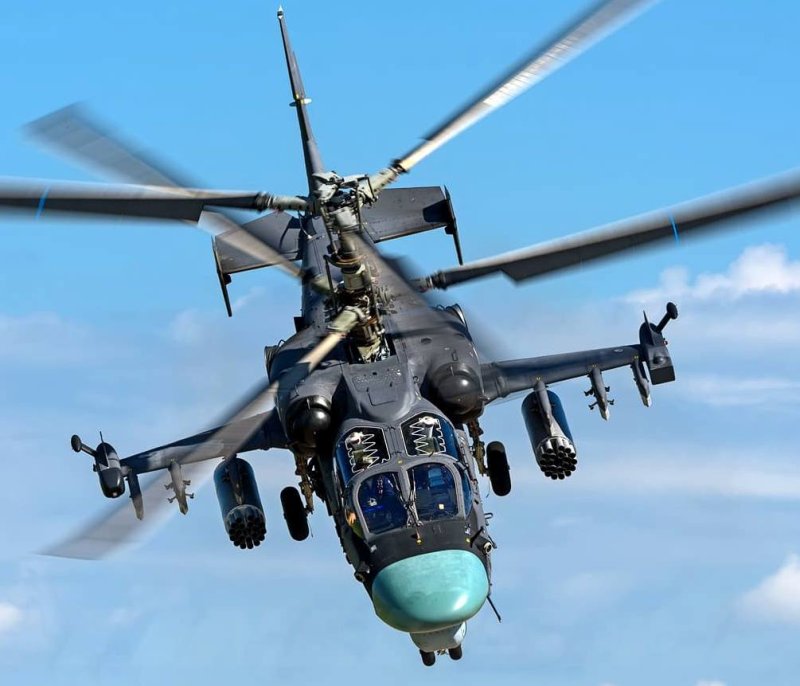 Вертолёт к-52 Аллигатор