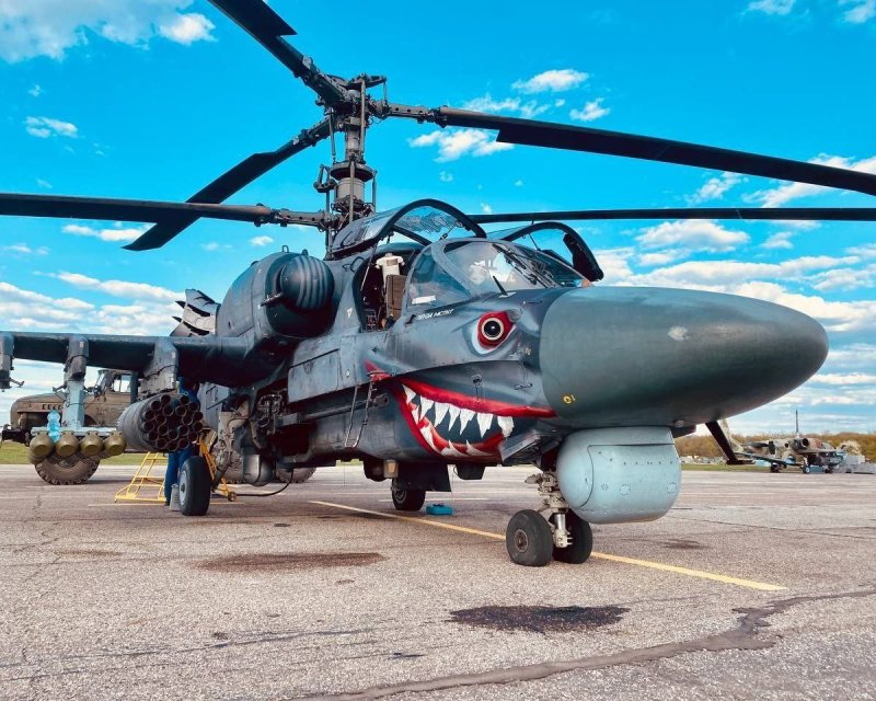Ка-52 вертолёт