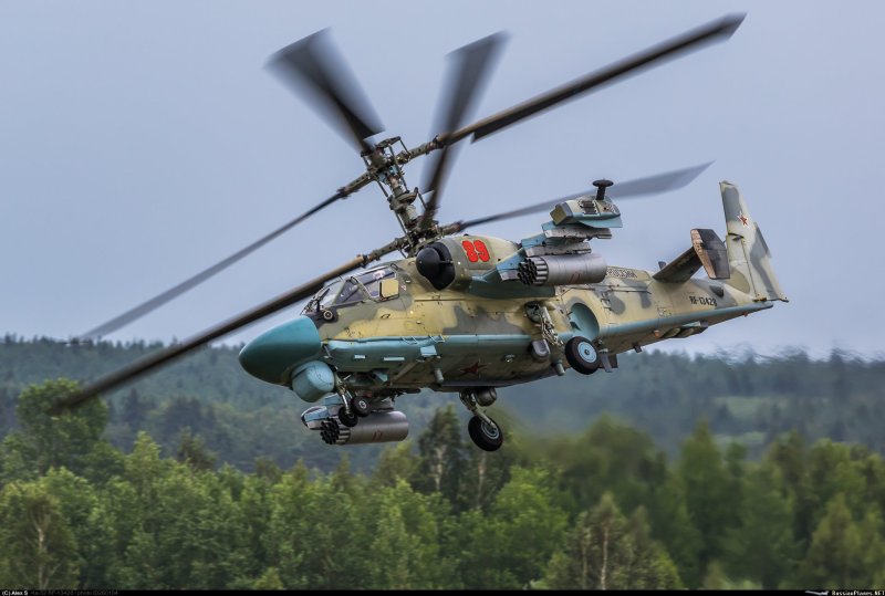 Вертолёт к-52 Аллигатор