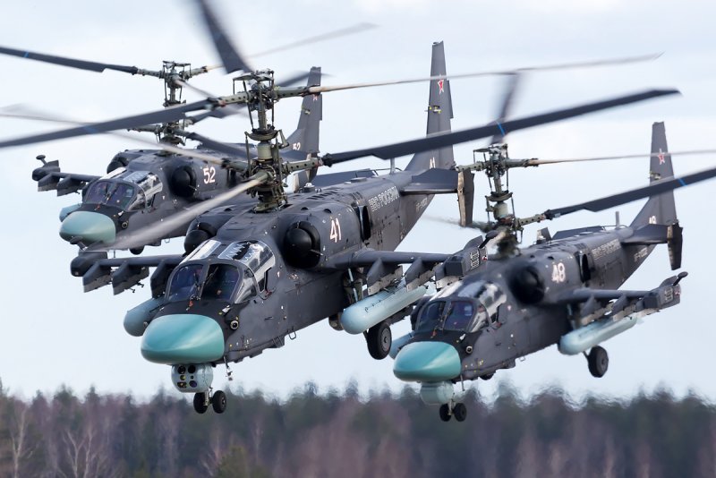 Ударный вертолет ка-52 Аллигатор