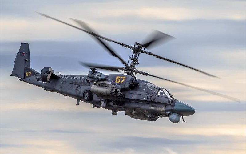 Вертолёт к-52 Аллигатор