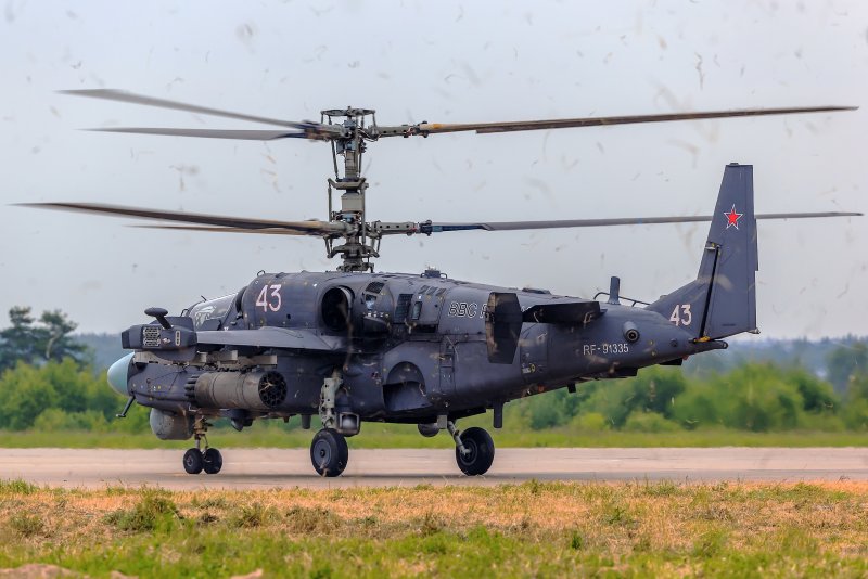 Вертолет ка-52 "Аллигатор"
