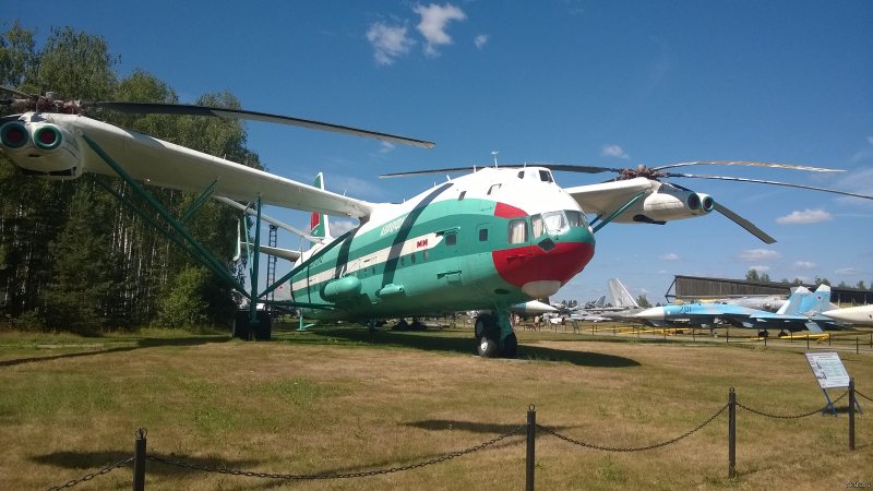 Вертолет в-12 Монино