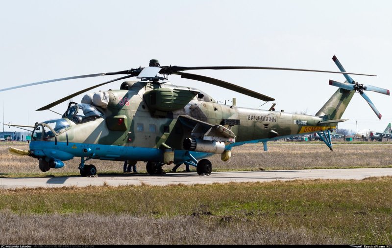 Ми-35 с БКО