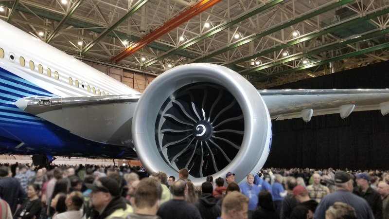 Боинг 747 с ge9x