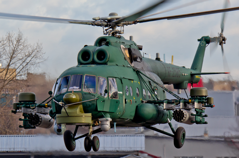 Армейский вертолет ми 8