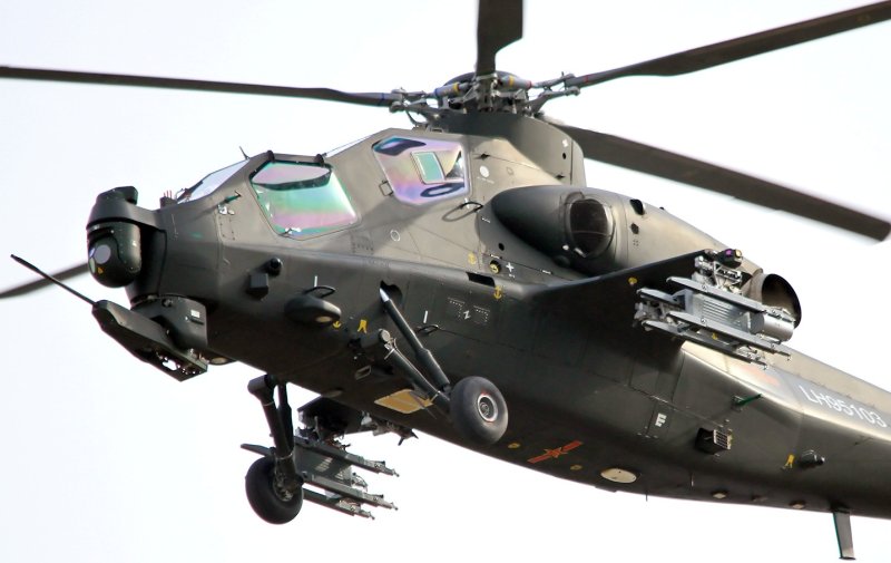 Китайский боевой вертолет WZ-10