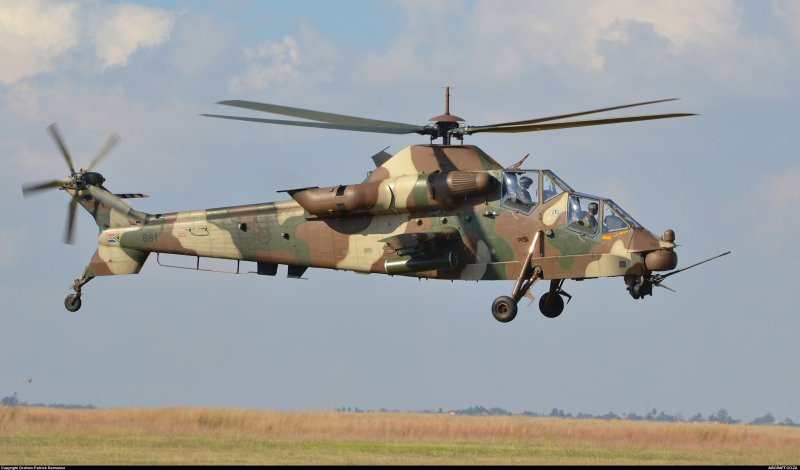 Denel Ah-2 Rooivalk с вооружением