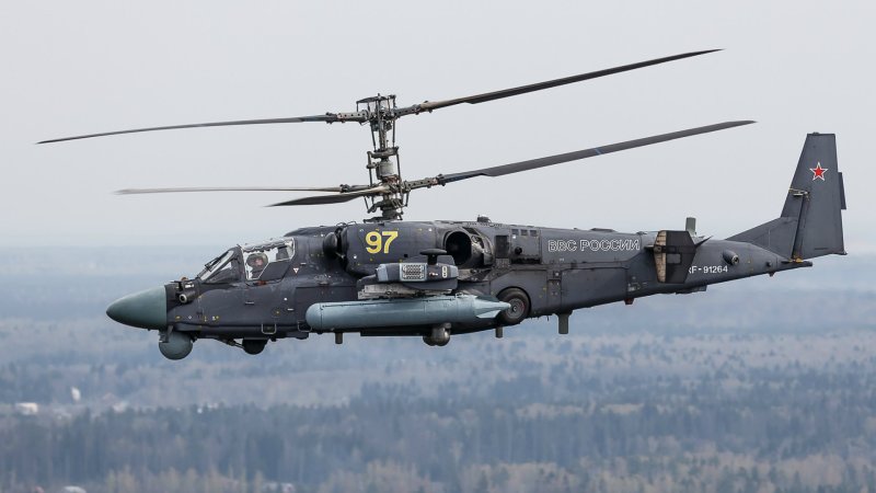Вертолет ка-52 "Аллигатор"