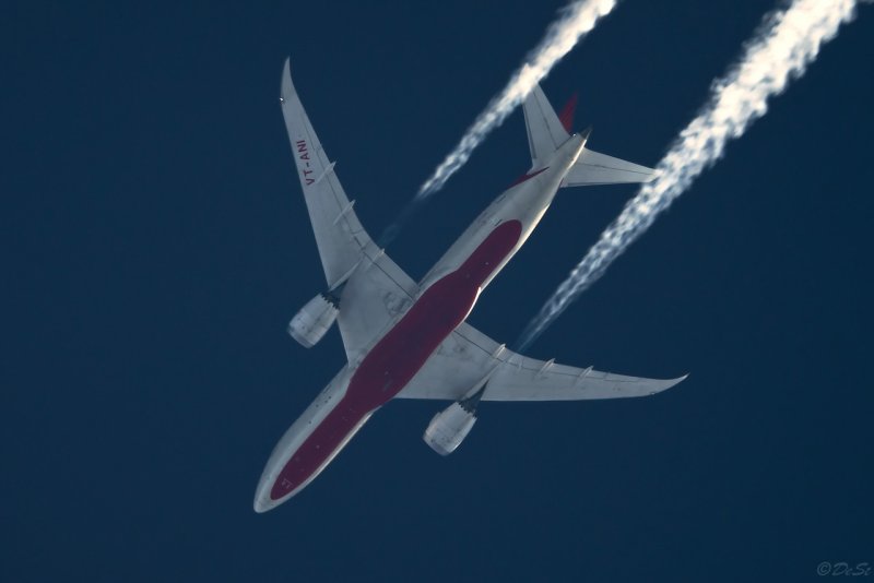 Boeing химтрейл