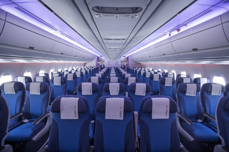 Airbus a350-900 салон