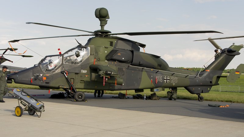 Ударный вертолет Eurocopter Tiger