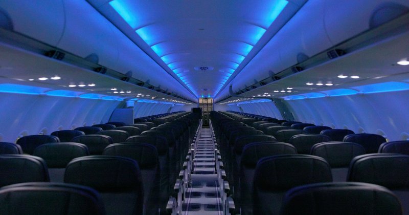Airbus a320 внутри