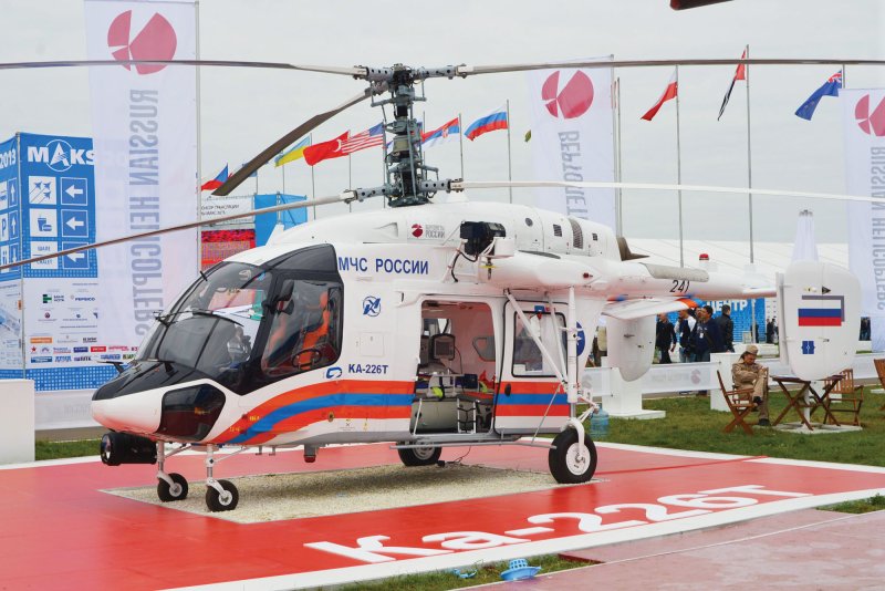 Ка-226т внутри