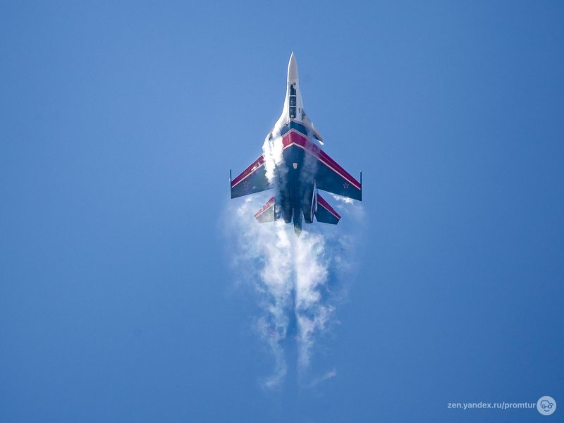 Су-30см русские Витязи самолеты