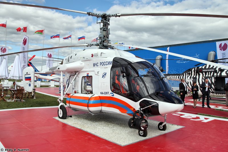 Ка-226т внутри