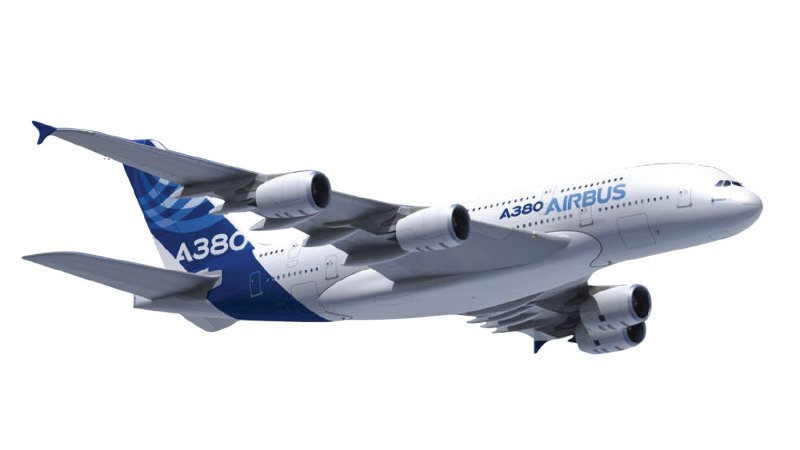 Airbus a380 без фона