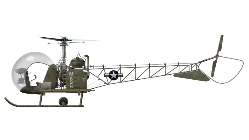 H-13 Sioux в Кореи