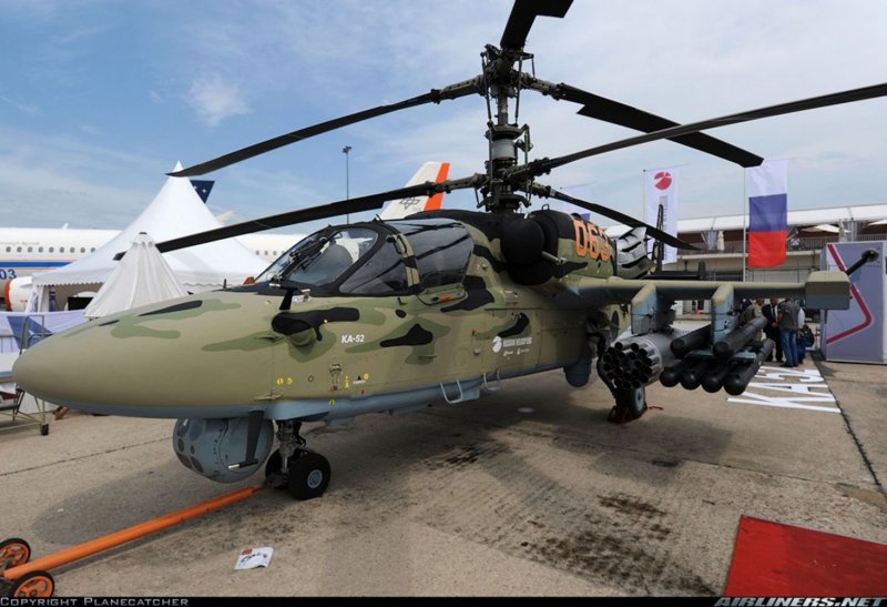 Вертолёт Аллигатор ка-52 атака