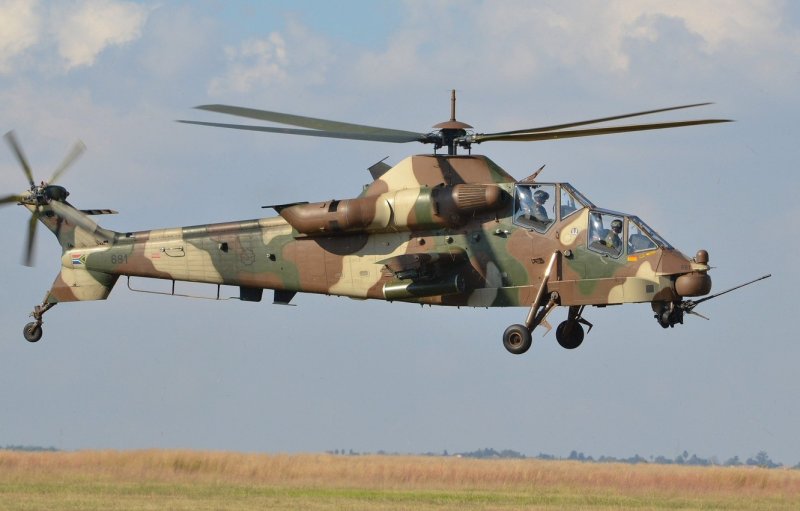 Denel Ah-2 Rooivalk с вооружением