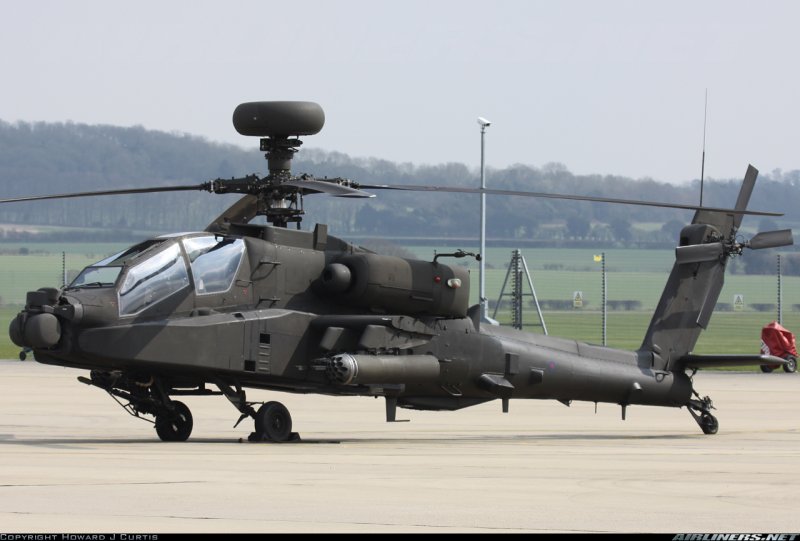 Uk - Army Westland Wah-64d Longbow Apache ah1