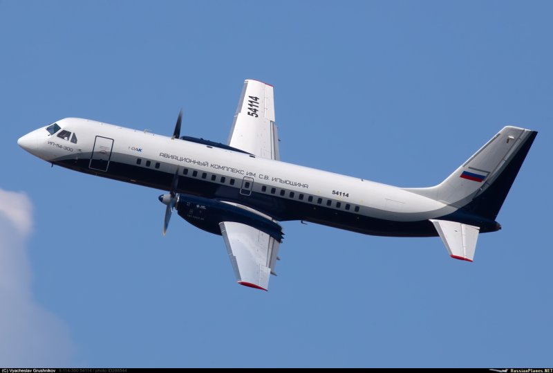 Ил-114-300 шасси