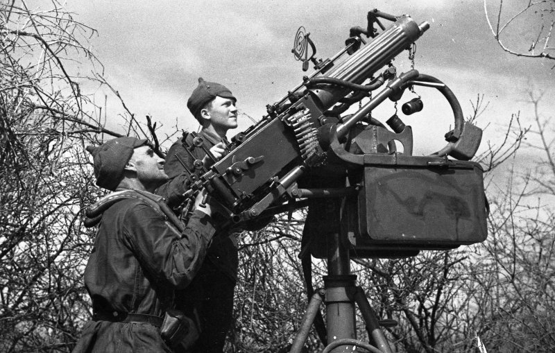 Пулеметчики Максим второй мировой войны 1941