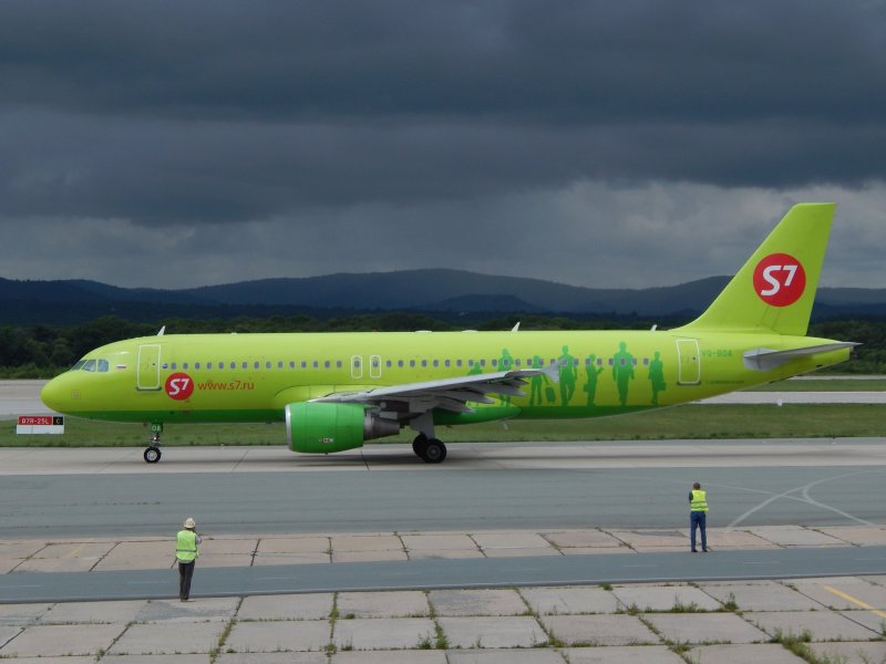 Airbus a320 s7 Домодедово